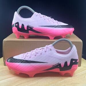 Nike Mercurial Vapor 15 Academy MG Low Soccer Cleats Pink Foam DJ5631-601 Sz 6 M